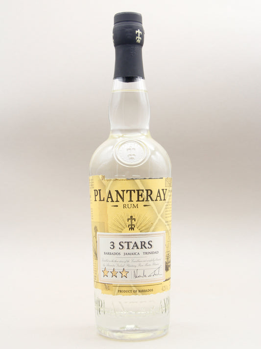 Planteray, 3 Star Rum, Jamaica-Barbados-Trinidad (41.2%, 70cl)