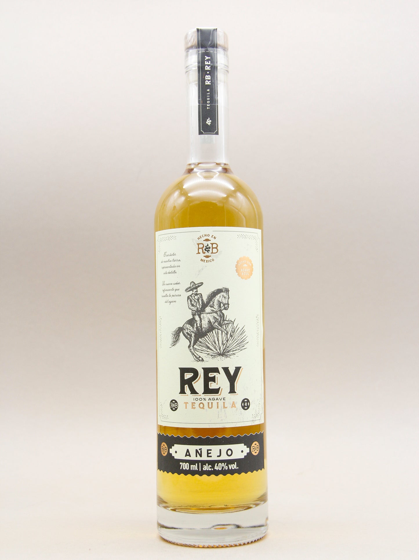 Rey, Añejo Tequila 100% Agave (40%, 70cl)