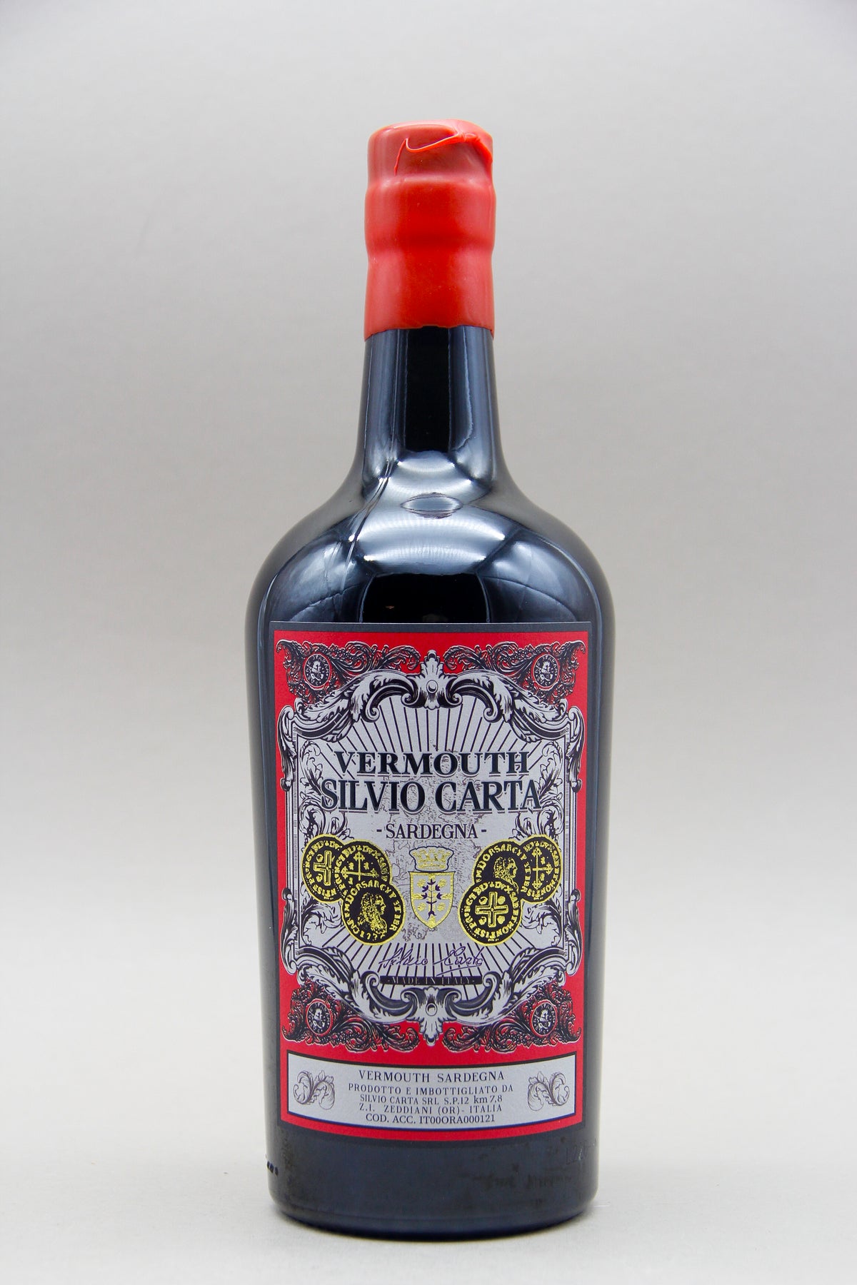 Silvio Carta, Vermouth Sardegna, Rosso Vermouth, Italy (18%, 75cl)