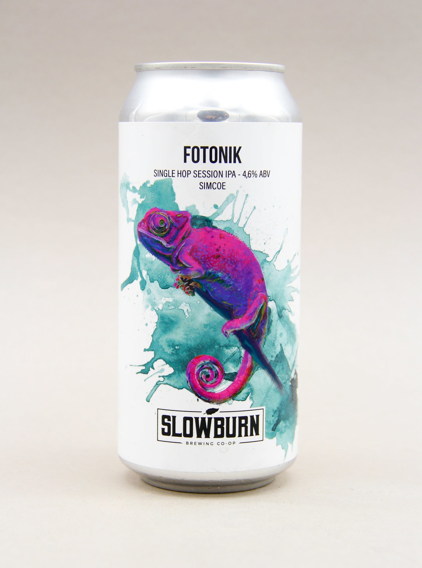 Slowburn: Fotonik, India Single Hop Session IPA, Simcoe (4.6%, 44cl CAN)