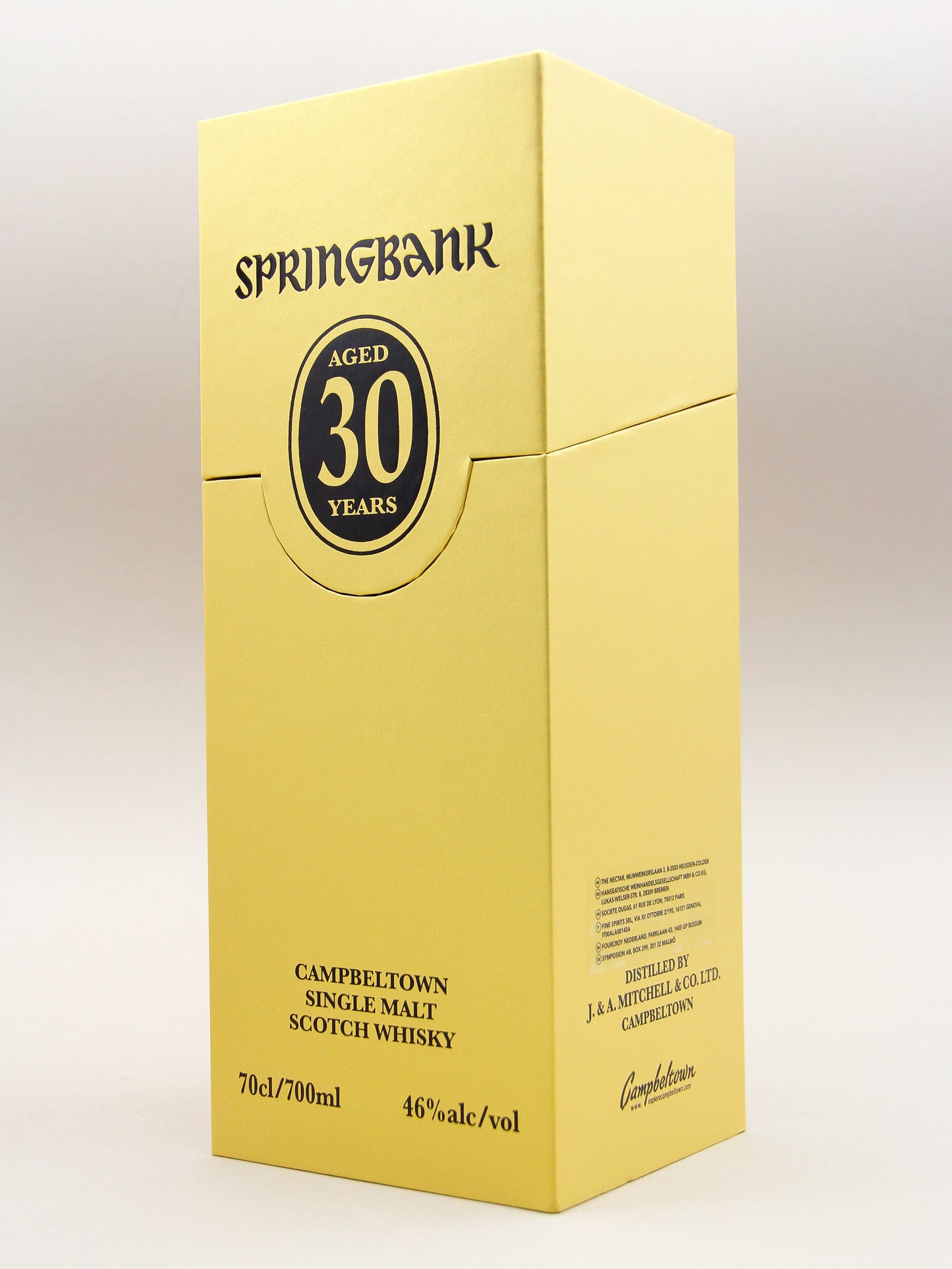 Springbank 30 Years, February 2026, Campbeltown Single Malt Scotch Whisky (46%, 70cl)