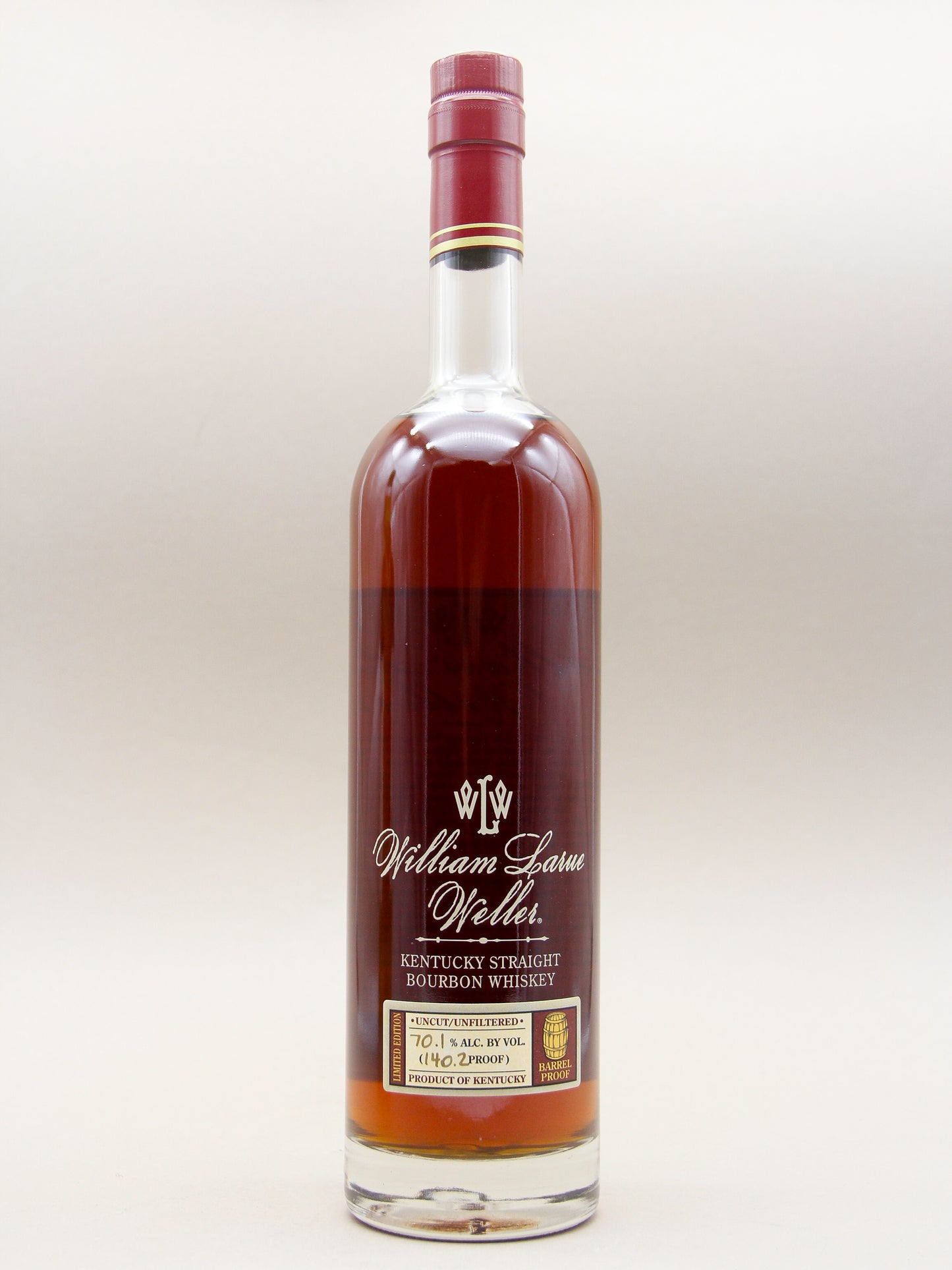William Larue Weller 2002 Fall of 2014 Kentucky Straight Bourbon Whiskey (70.1%, 70cl)
