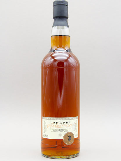 Monymusk 14 Years, Adelphi Selection, Single Estate Jamaican Rum (58.8%, 70cl)