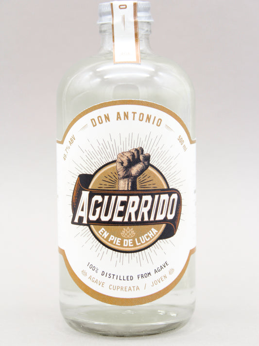 Aguerrido, Don Antonio, 100% Destilado de Agave, Cupreata / Joven (50cl)