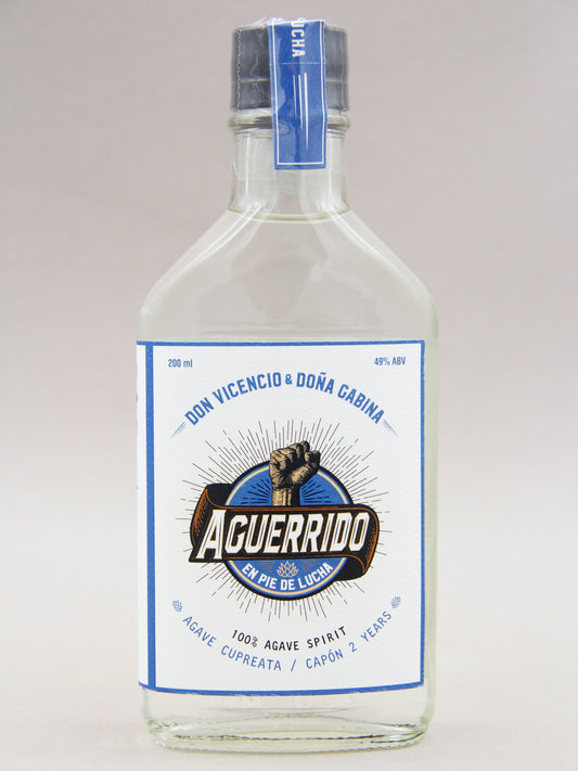 Aguerrido, Don Vicencio & Doña Gabina, 100% Destilado de Agave, Cupreata / Capón 2 Years (49%, 20cl)