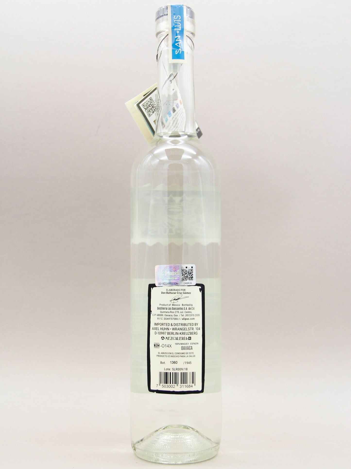 Alipus Mezcal, San Luis Del Rio (70cl)