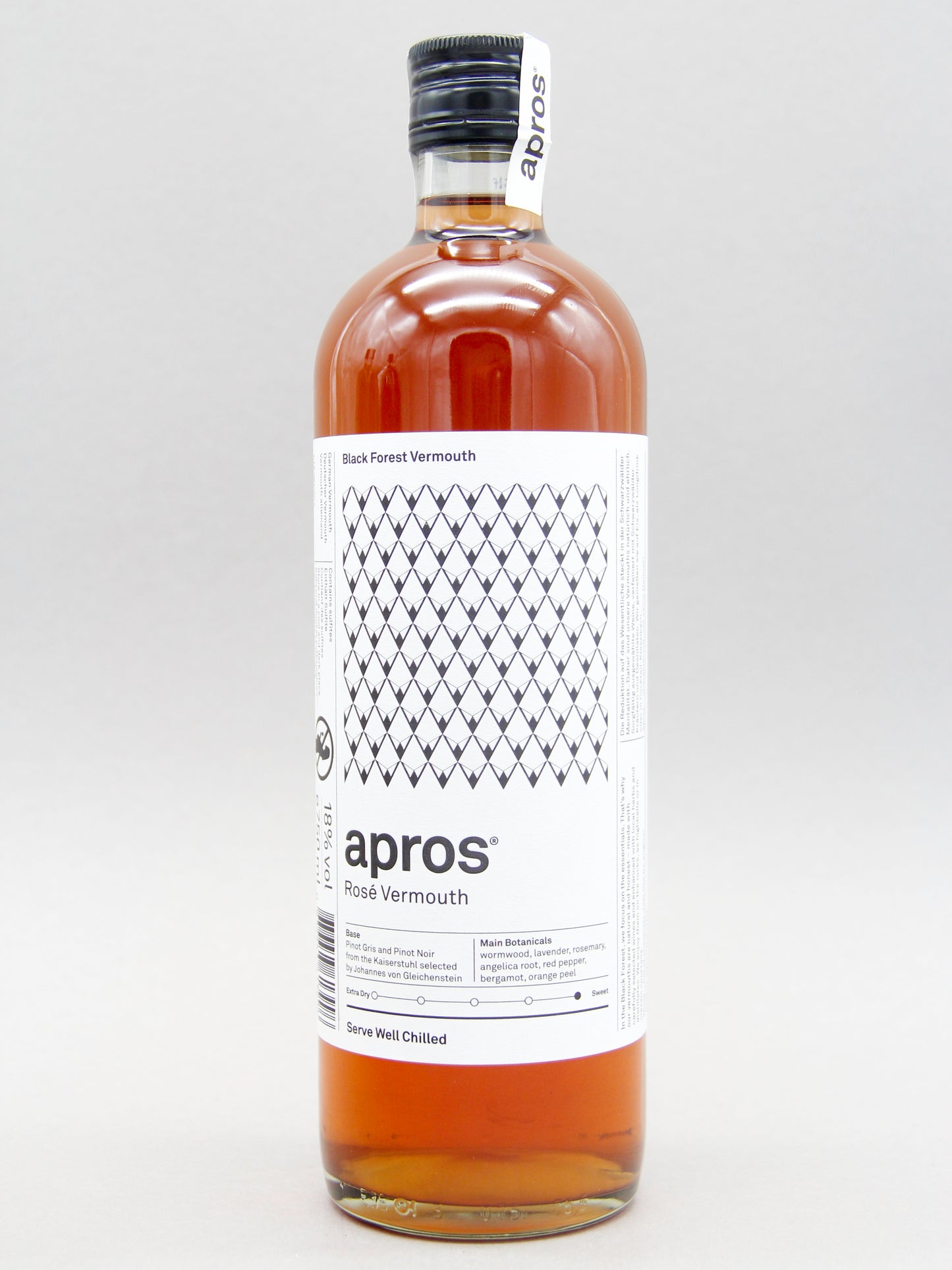 Apros Rosé, Black Forest Vermouth, Germany (18%, 75cl)