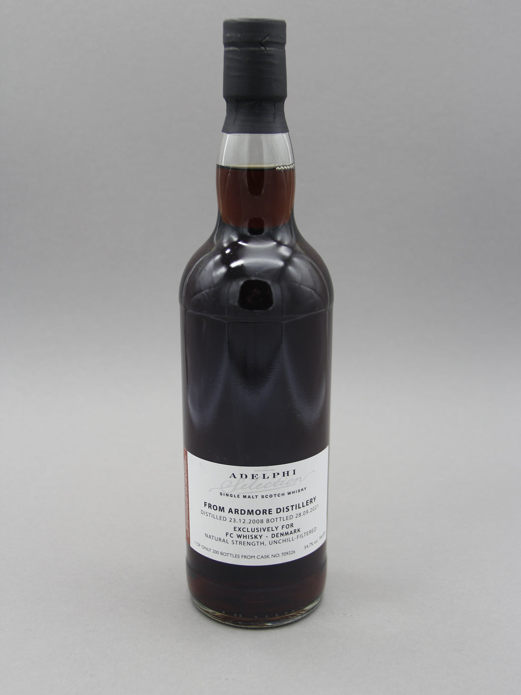 Ardmore 2008-2021, Adelphi Selection, Single Malt Scotch Whisky (54.7%, 70cl)