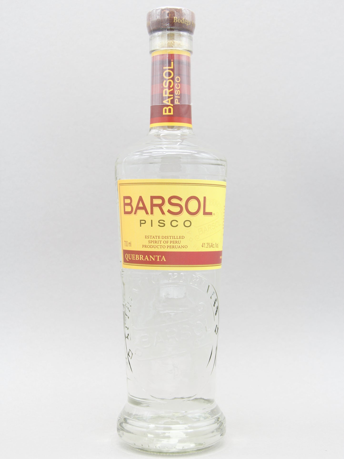 Pisco Barsol Primero Quebranta (41.3%, 70cl)