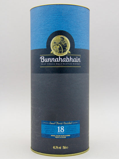 Bunnahabhain, 18 Years Old, Islay Single Malt Scotch Whisky (46.3%, 70cl)