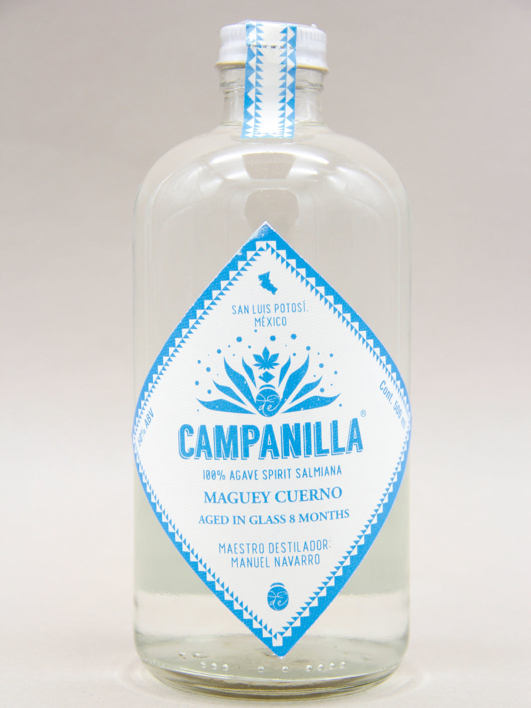 Campanilla, Destilado de Agave Salmiana, Maguey Cuerno (50%, 50cl)