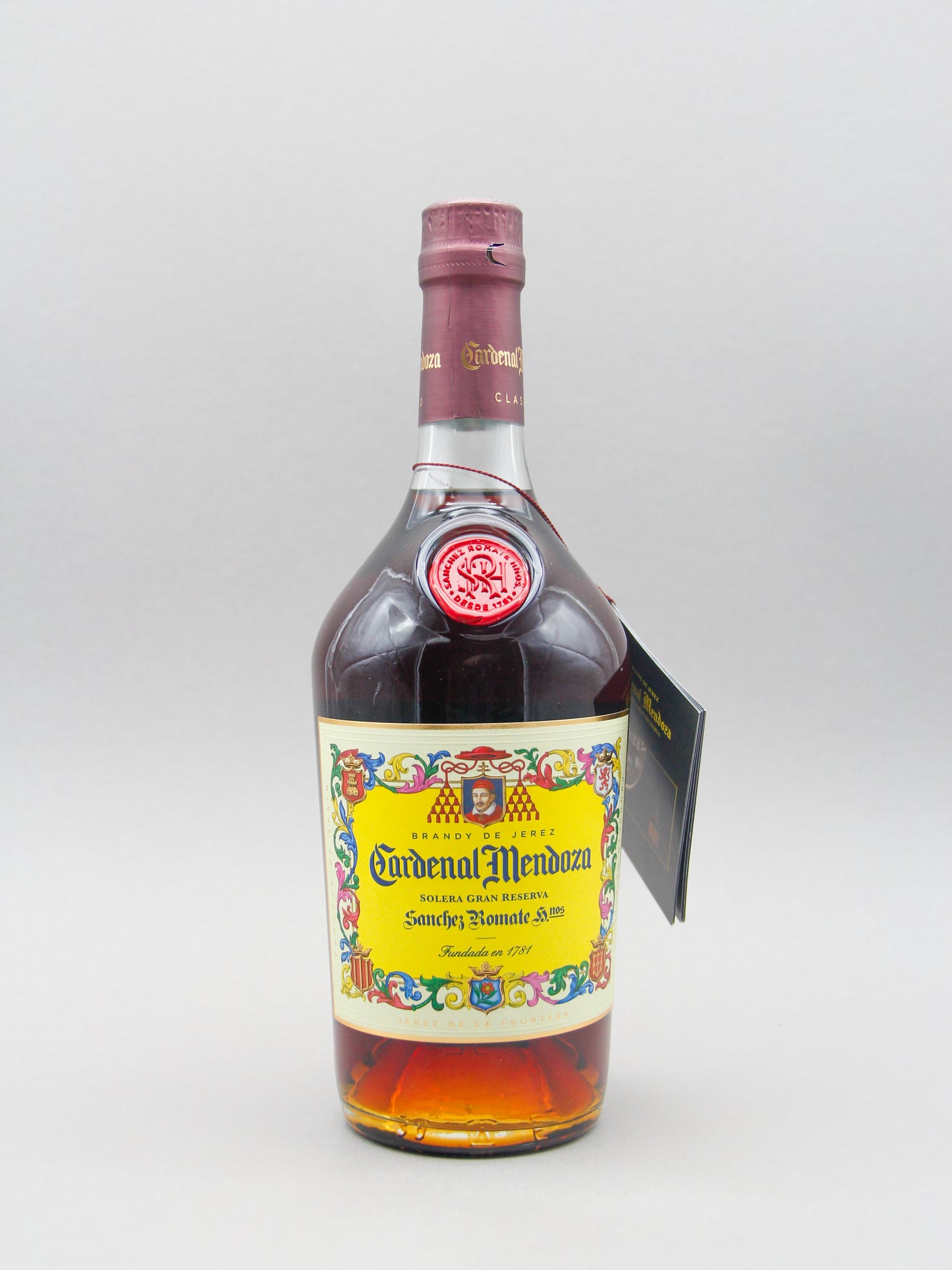 Brandy Cardenal Mendoza Solera Gran Reserva, Brandy De Jerez, Spain (40%, 70cl)