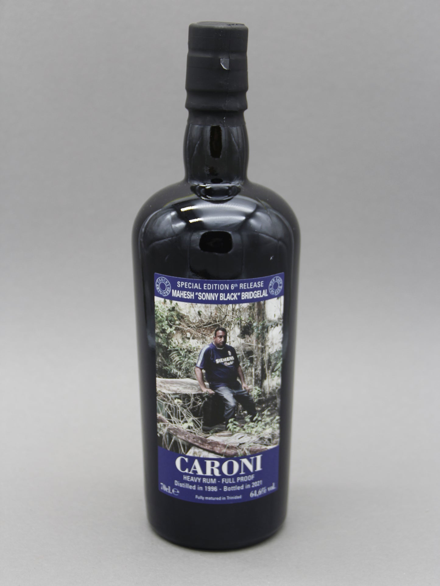 Caroni Employees 6th Release, Mehesh "Sonny Black" Bridgelal, Trinidad Rum (64.6%, 70cl)