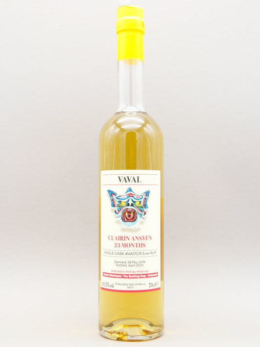 Clairin Ansyen, Vaval Haiti, 23 Months, Single Caroni Cask (49,3%, 70cl)