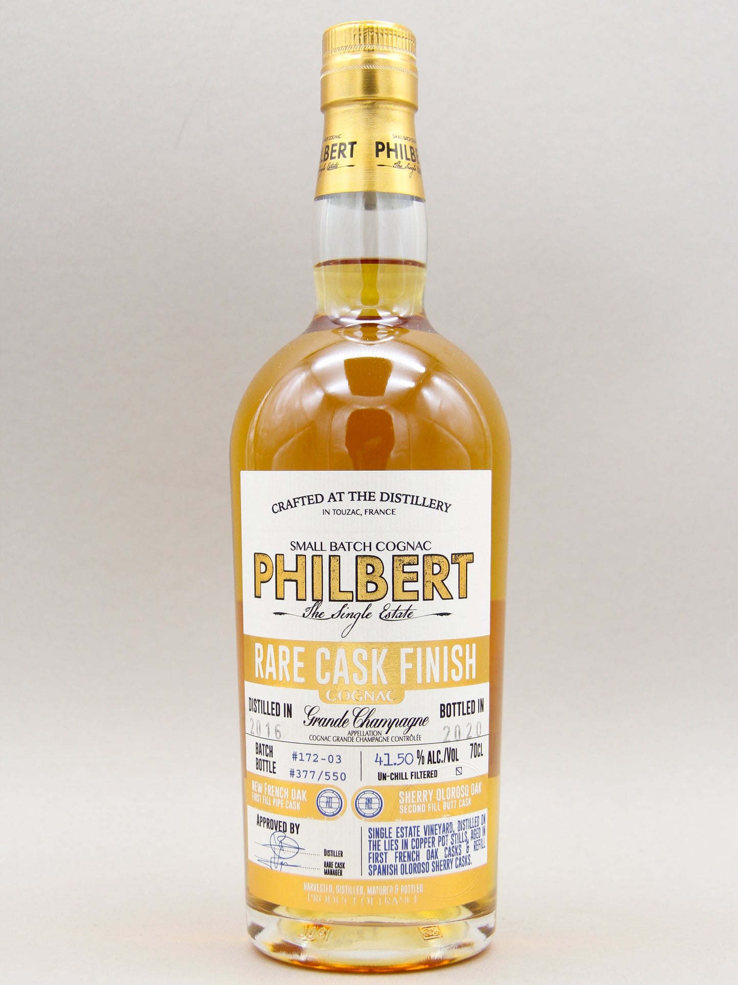 Cognac Philbert Single Estate Rare Cask Oloroso Sherry (40%, 70cl)