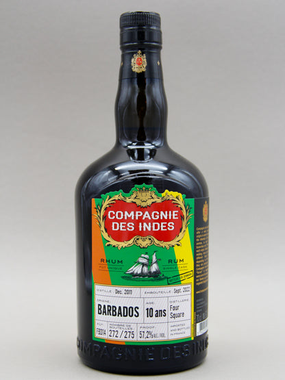 Compagnie Des Indes Foursquare FBD14 Rum, 10 years, Barbados, Bottled for DK (57.2%, 70cl)