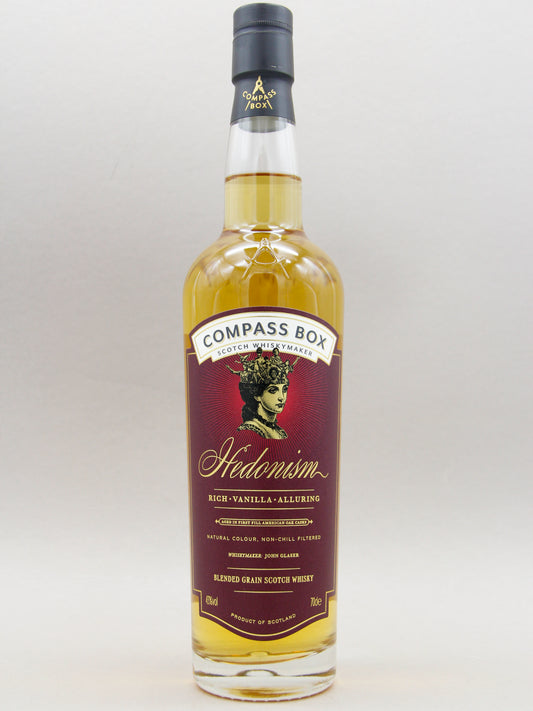 Compass Box Hedonism, Blended Scotch Whisky (43%, 70cl)