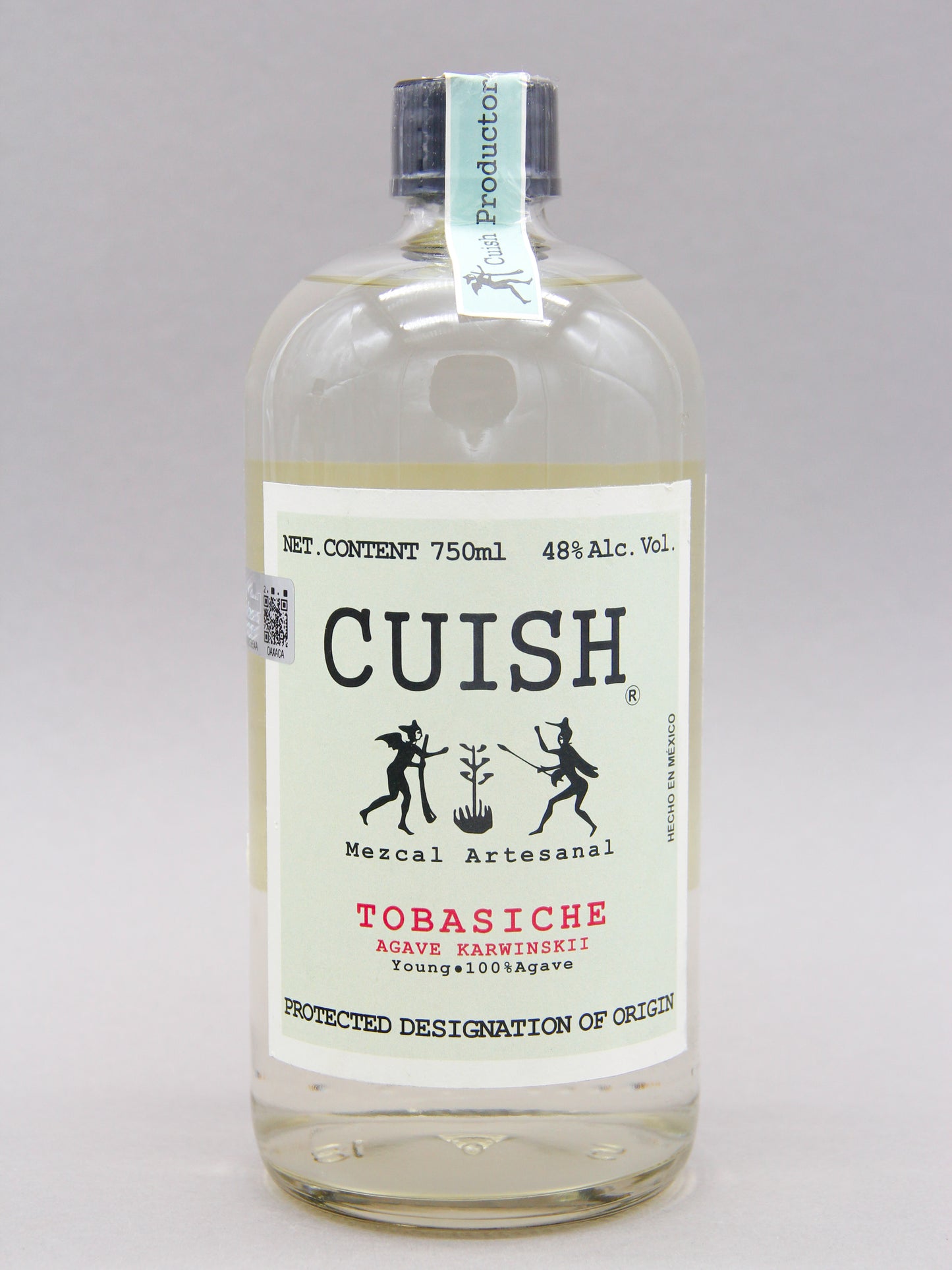 Cuish Mezcal Artesenal, Tobasiche (48%, 70cl)