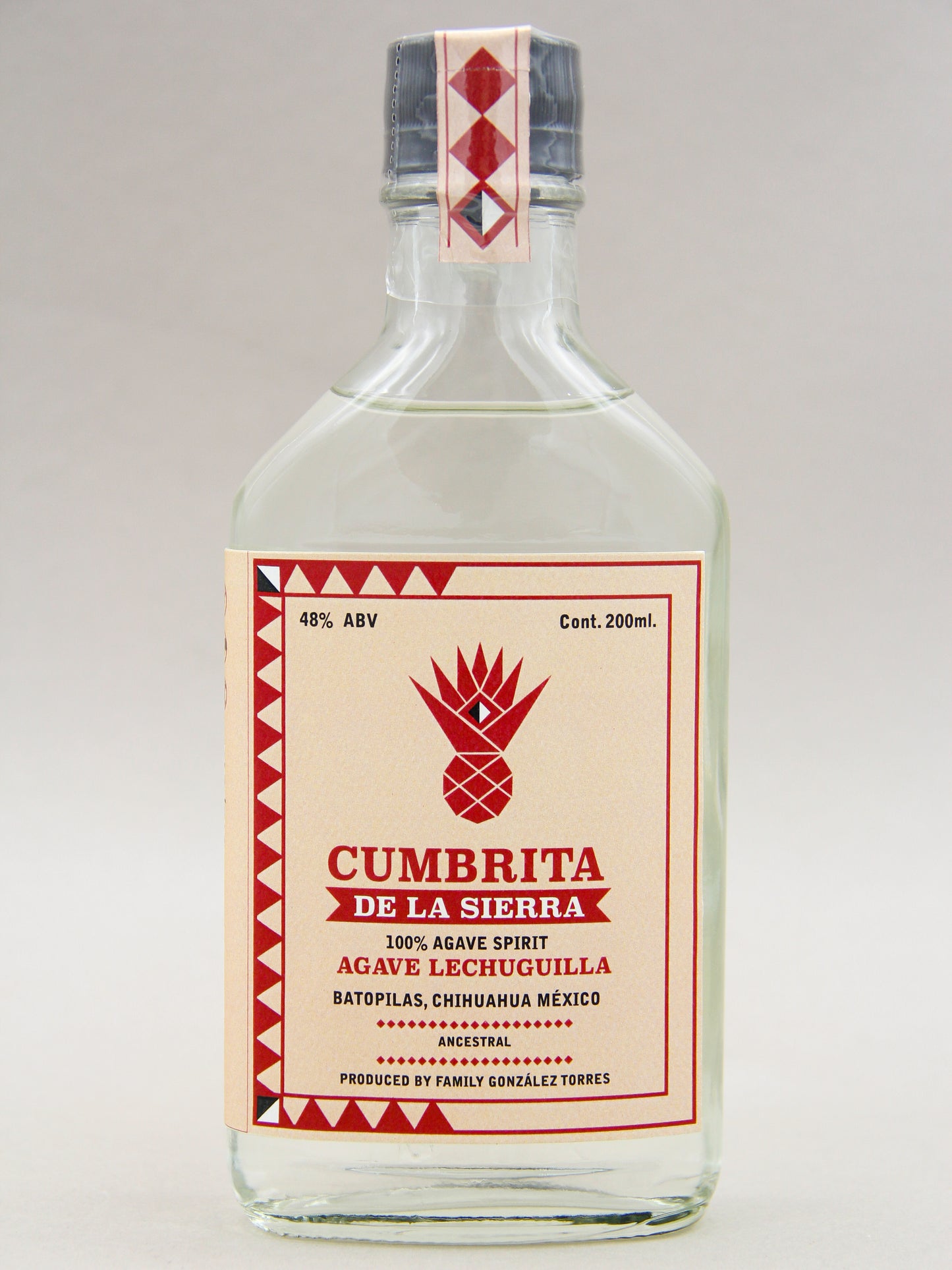 Cumbrita De La Sierra, 100% Agave Spirit, Agave Lechuguilla, Ancestral (48%, 20cl)