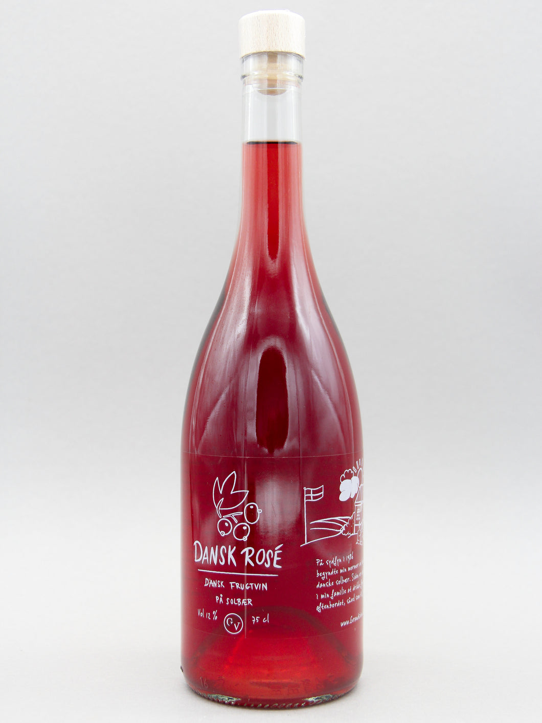 Grands Vin, Dansk Rosé, Danish Black Currant Wine, (75cl, 12%)