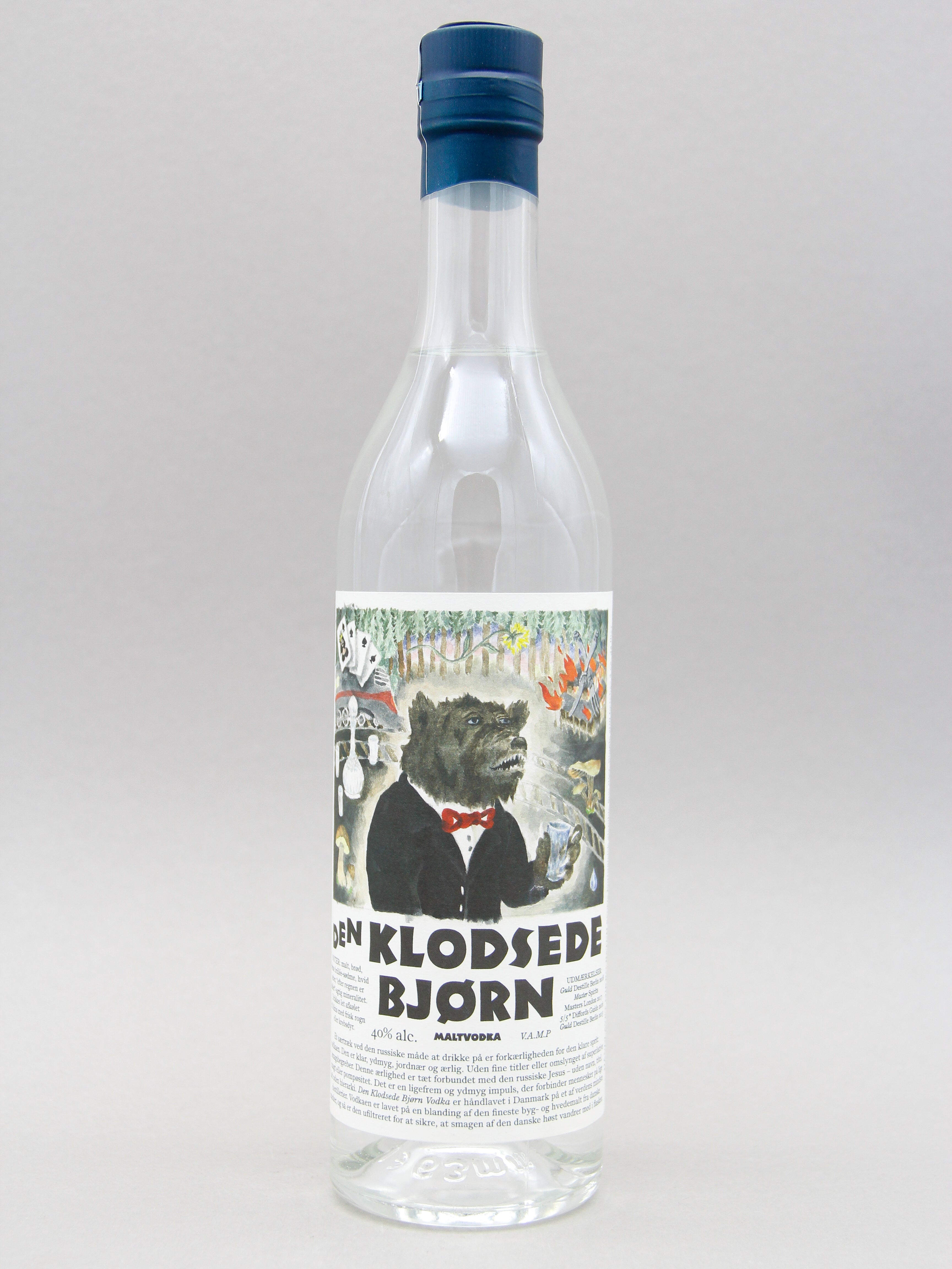 Den Klodsede Bjørn Vodka, Denmark (40%, 50cl) – Shoppen Nørrebro