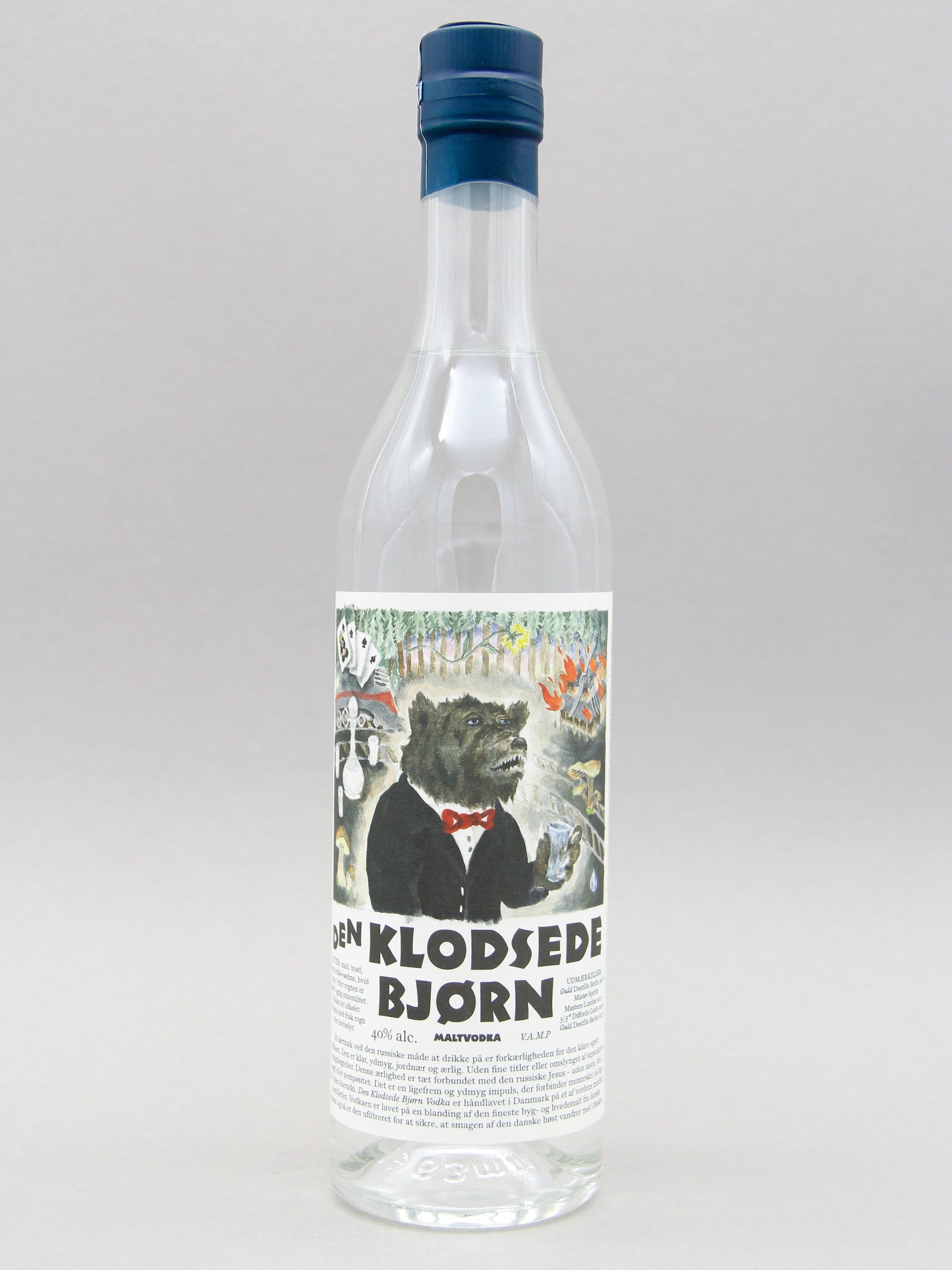 Den Klodsede Bjørn Vodka, Denmark (40%, 50cl)