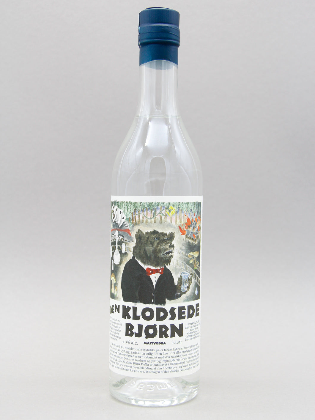 Den Klodsede Bjørn Vodka, Denmark (40%, 50cl)