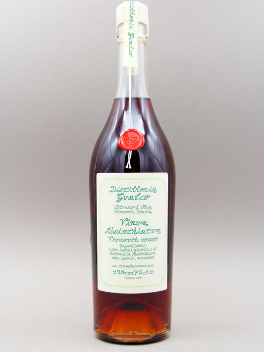 Distilleria Gualco, Vinum Absinthiatum, Vermouth Rosso (19%, 70cl)