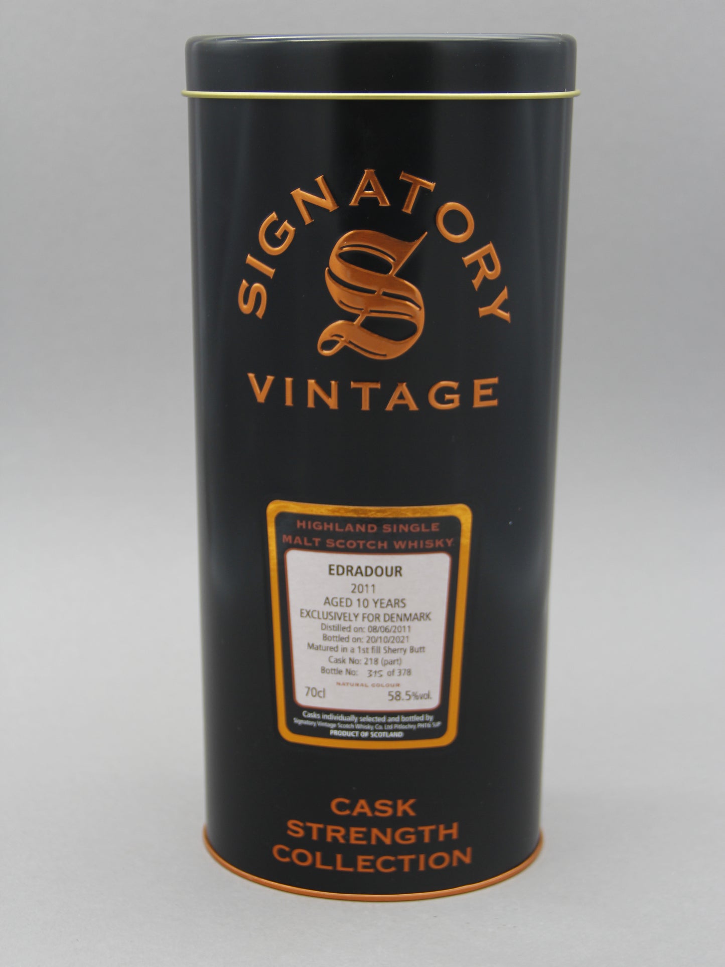 Glenallachie 2008-2021, Signatory Vintage, Speyside Single Malt Scotch Whisky (63.2%, 70cl)