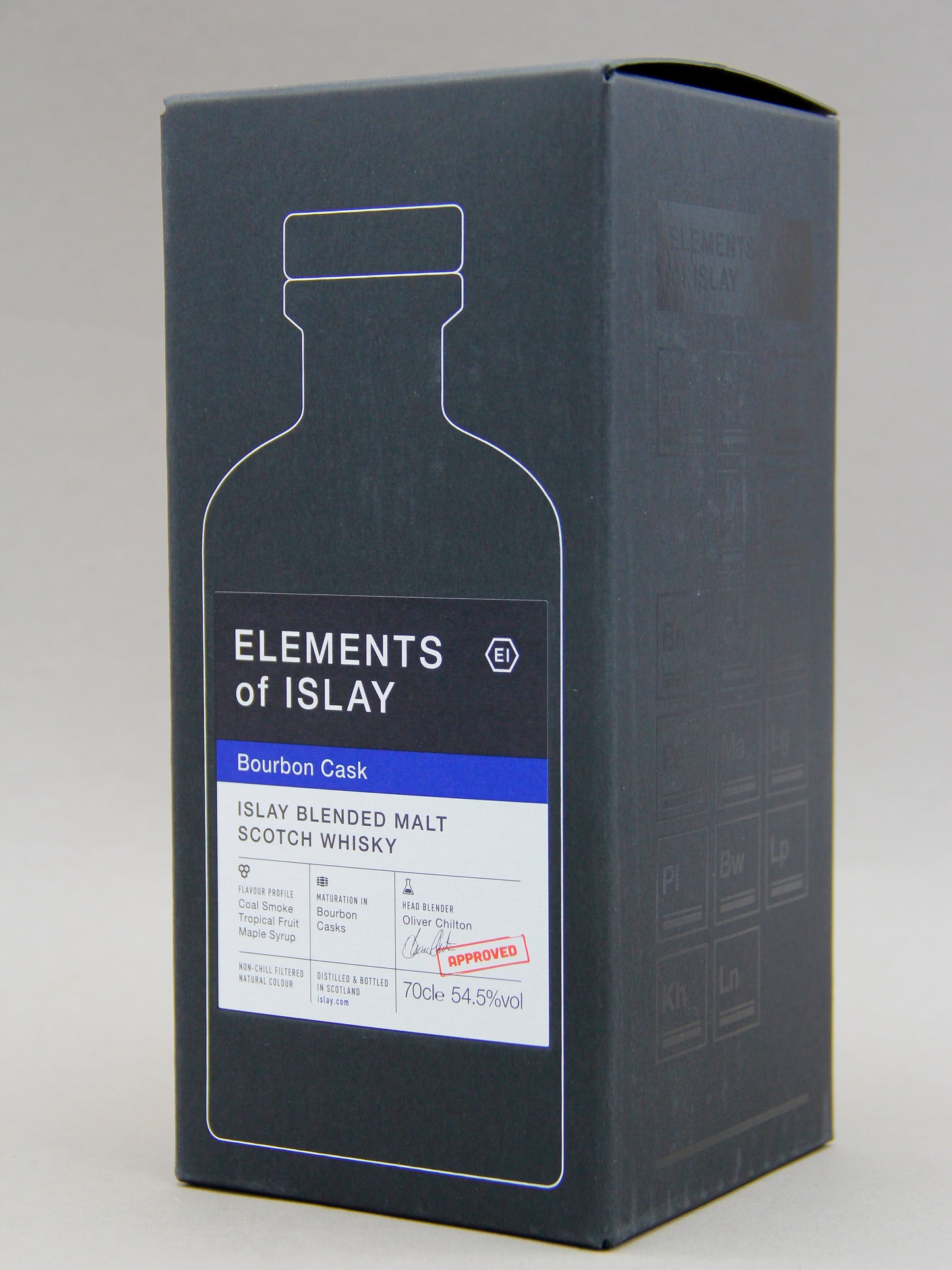 Elements of Islay, Bourbon Cask, Islay Blended Malt Scotch Whisky (54.5%, 70cl)