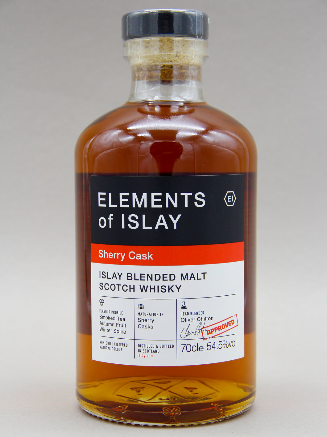 Elements of Islay, Sherry Cask, Islay Blended Malt Scotch Whisky (54.5%, 70cl)