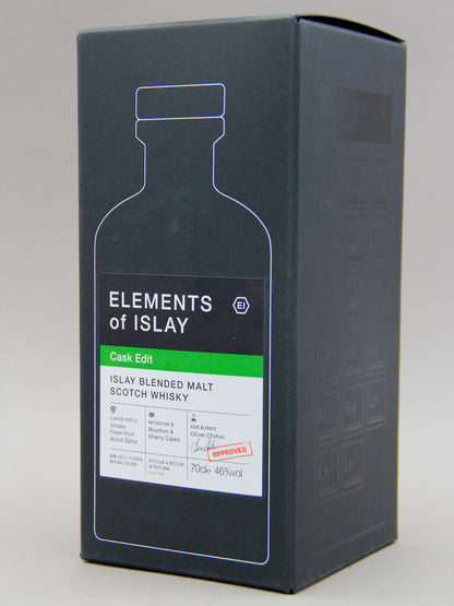 Elements of Islay, Cask Edit, Islay Blended Malt Scotch Whisky (46%, 70cl)