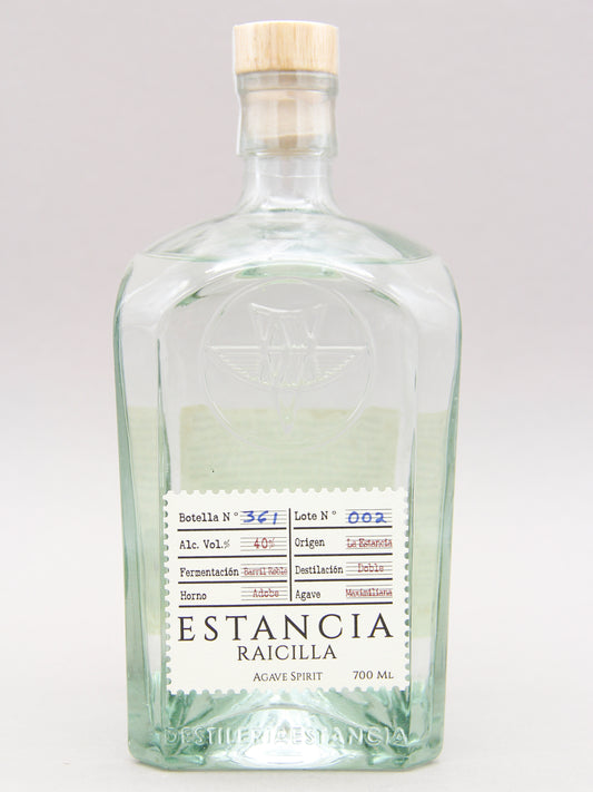 Estancia Raicillia, Agave Maximiliana, Lote 001 (40%, 70cl)