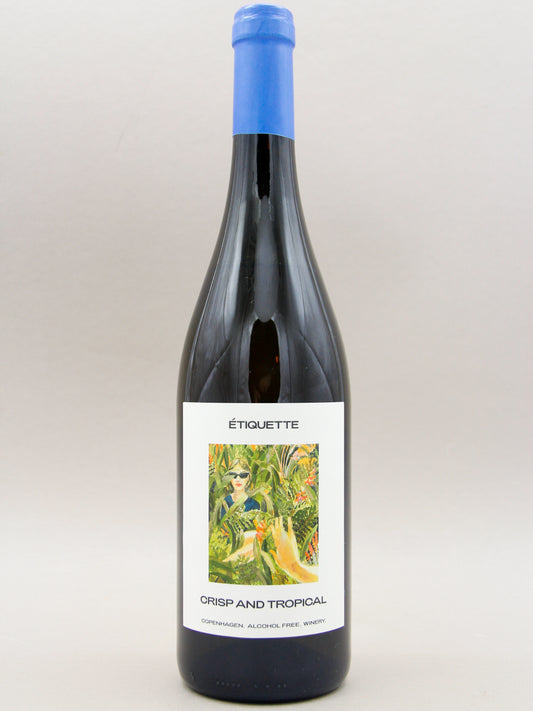 Etiquette, Crisp and Tropical, alcohol-free white wine, Denmark (0.08%, 75cl)