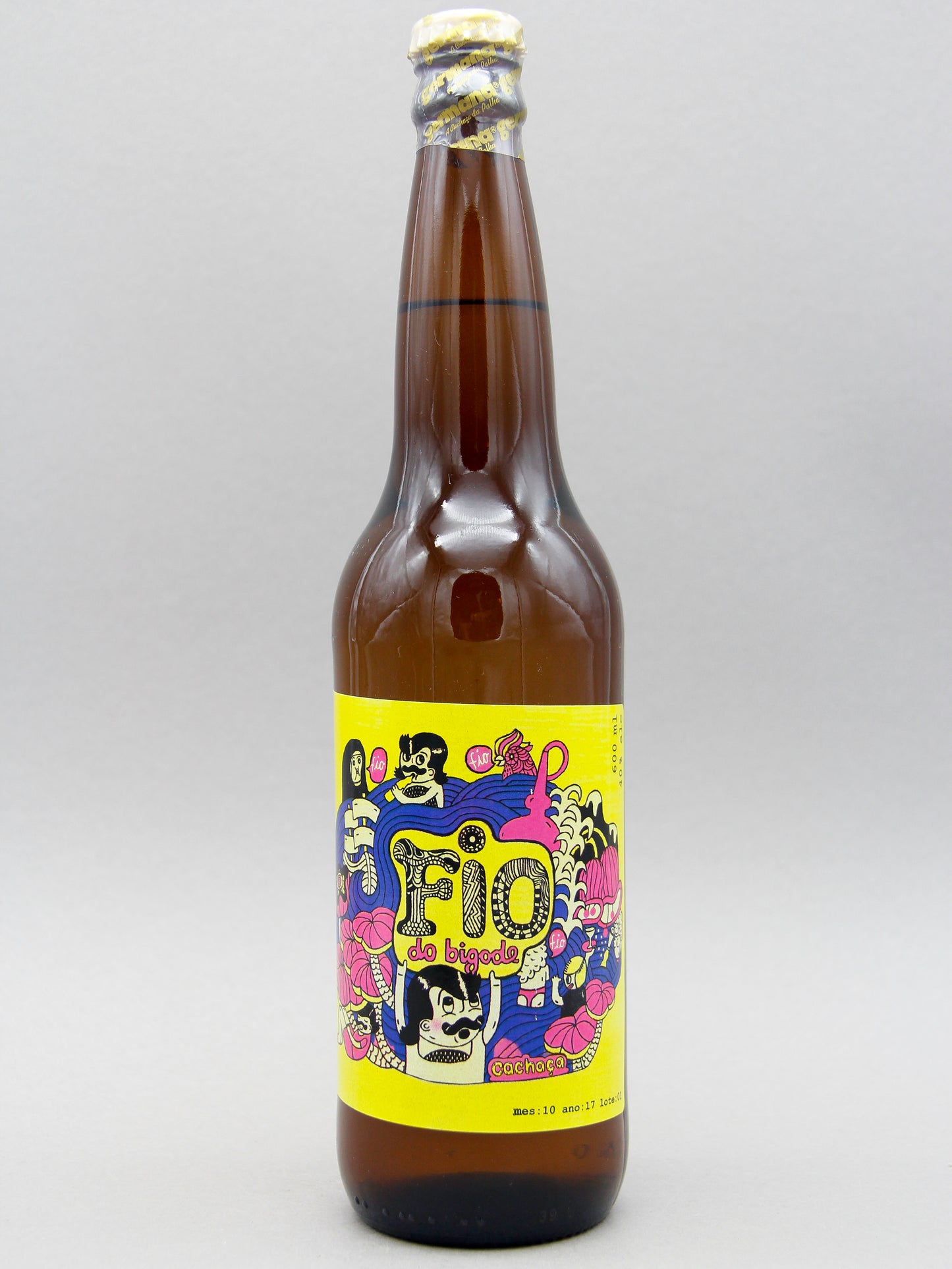 Cachaça Fio Do Bigode (40%, 60cl)