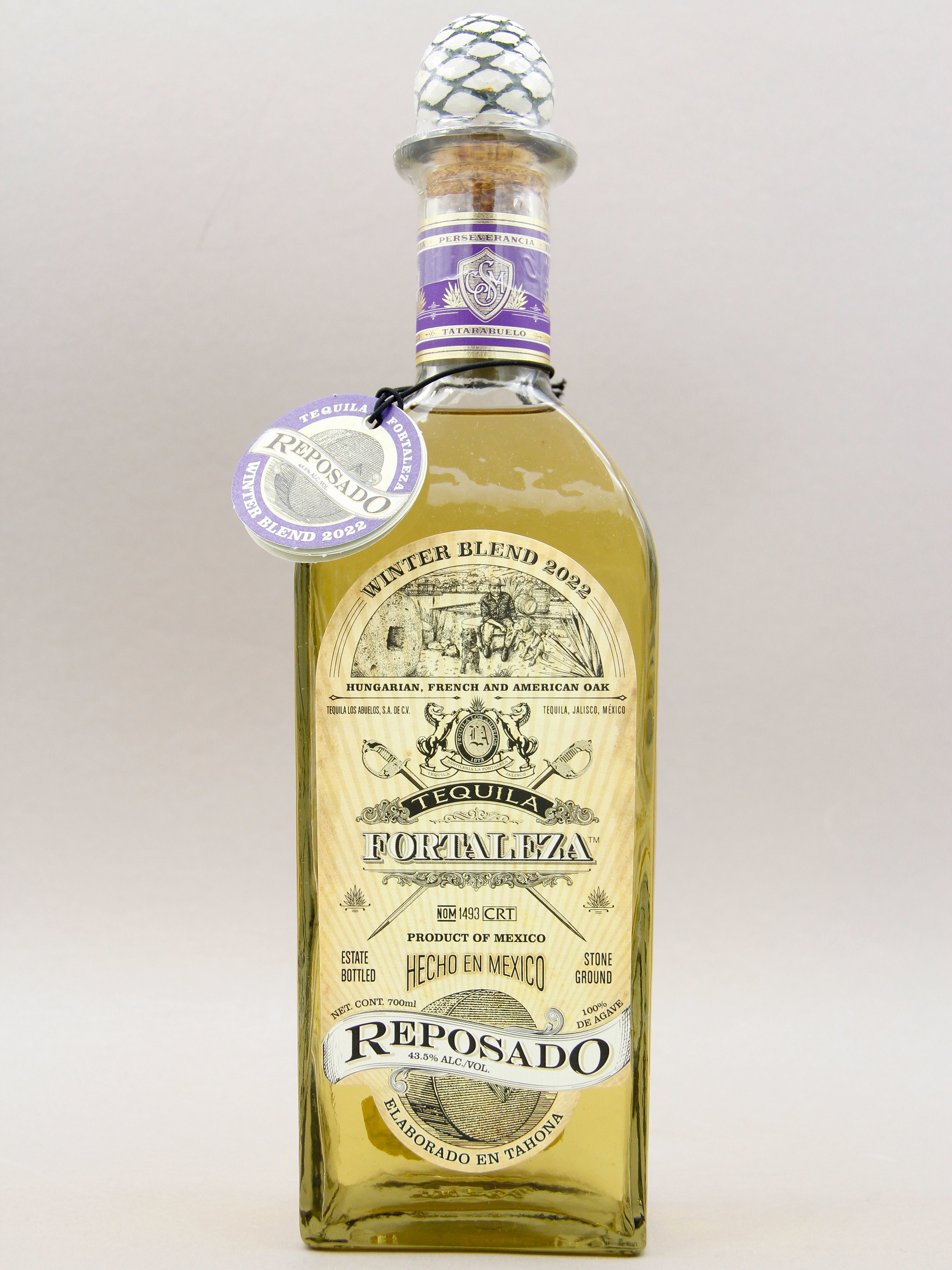 Fortaleza Reposado Tequila, Winter Blend 2022, 100 Agave (43.5, 70cl