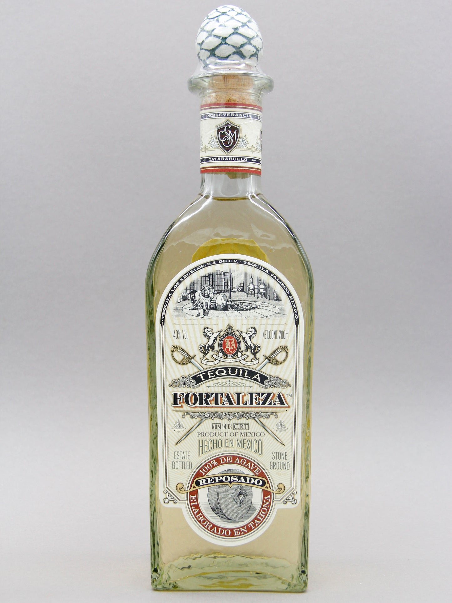 Fortaleza Reposado Tequila, 100% Agave (40%, 70cl)