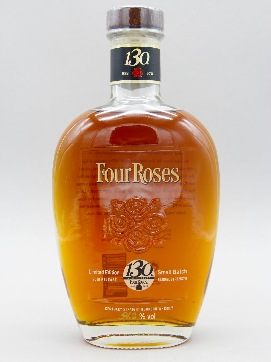 Four Roses Small Batch Bourbon, Limited Edition 2018, 130 Anniversary (54.2%, 70cl)