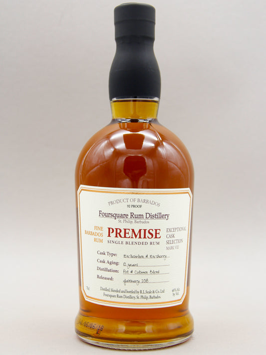 Foursquare Exceptional Cask Selection: Premise, Single Blended Rum, 10 Years, Barbados (46%, 70cl)