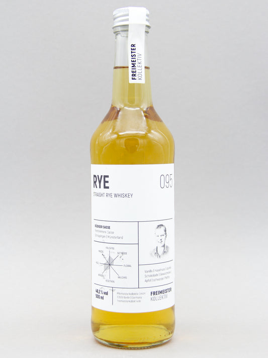 Freimeister Kollektiv, Straight Rye Whiskey 095, Rüdiger Sasse, Münsterland, Germany, (48.2%, 50cl)