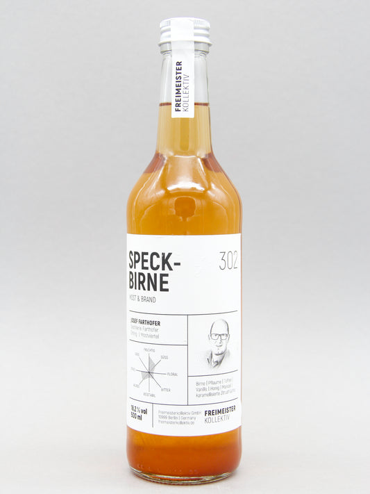 Freimeister Kollektiv, Speckbirne 302, Organic Fortified Pear Wine, Josef Farthofer, Mostviertel, Austria  (18.2%, 50cl)