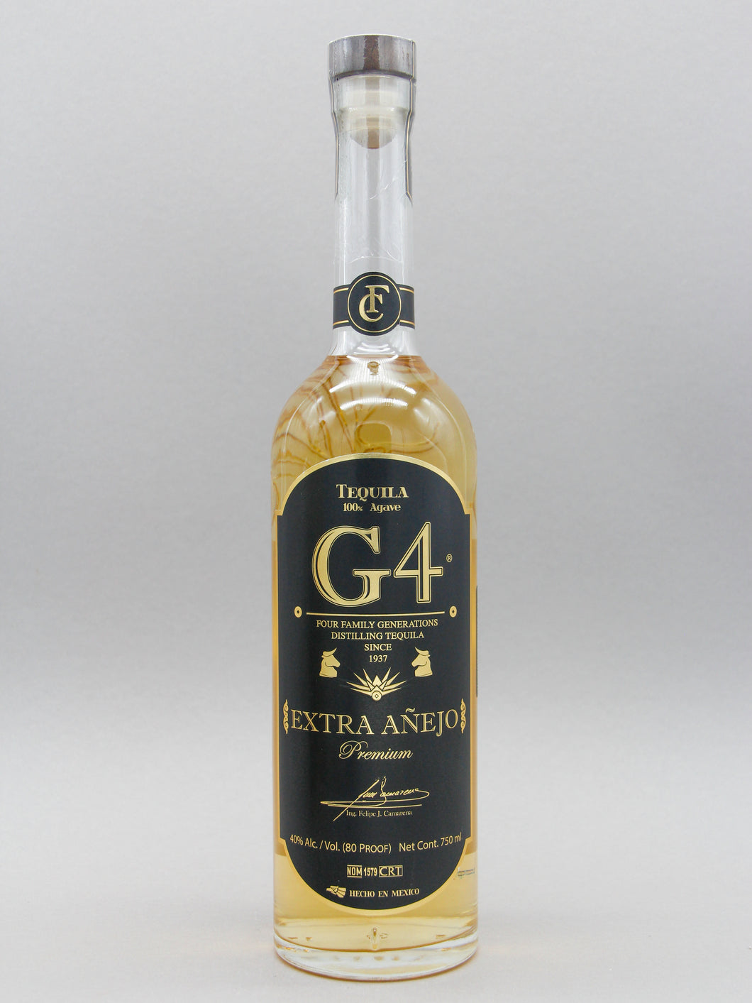 G4 Tequila, Extra Anejo (40%, 70cl)