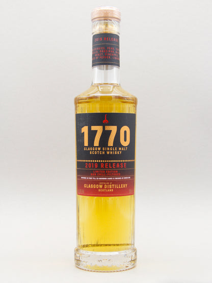 Glasgow Distillery, 1770 2019 Release, Single Malt Whisky, Scotland (46%, 50cl)