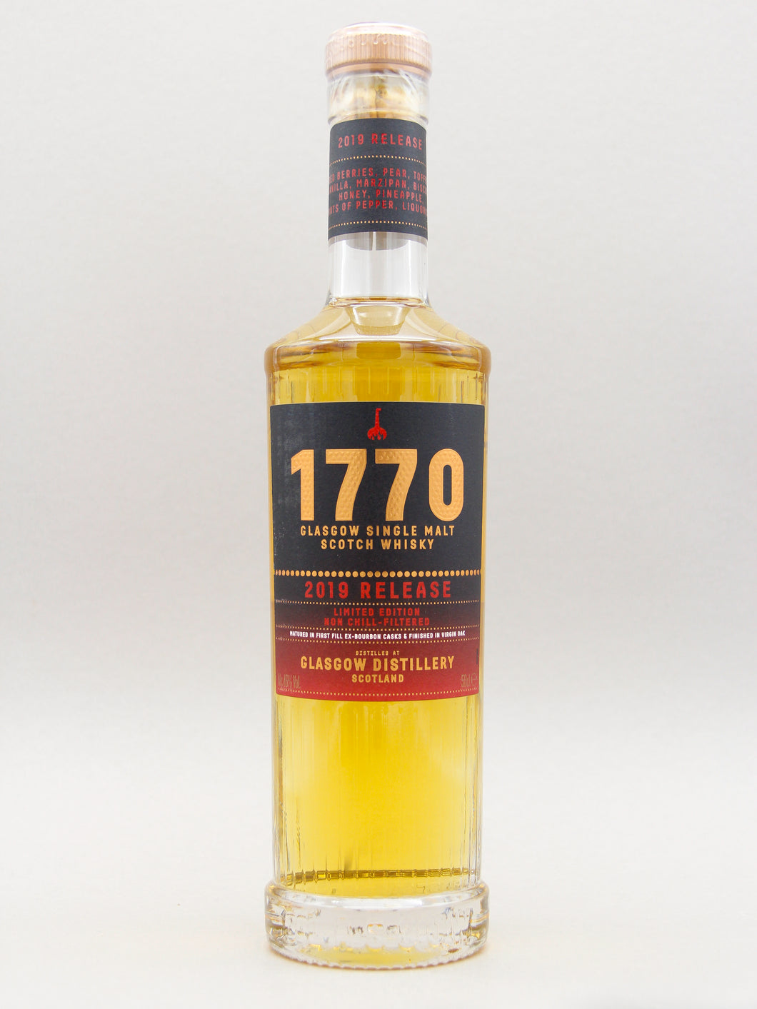Glasgow Distillery, 1770 2019 Release, Single Malt Whisky, Scotland (46%, 50cl)
