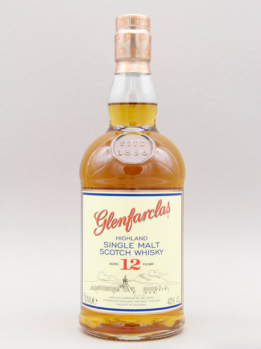 Glenfarclas 12 Years, Highland Single Malt Scotch Whisky (43%, 70cl)