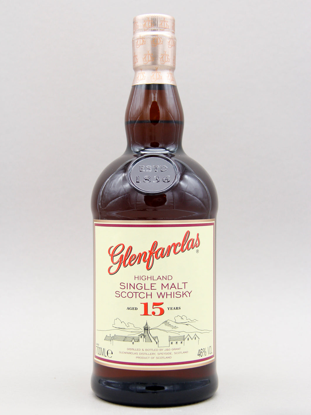 Glenfarclas 15 Years, Highland Single Malt Scotch Whisky (46%, 70cl)