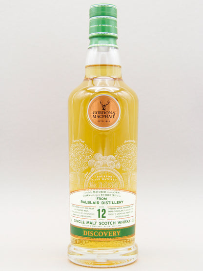 Gordon & Macphail Discovery, Balblair Distillery 12 Years, Single Malt Scotch Whisky (43%, 70cl)