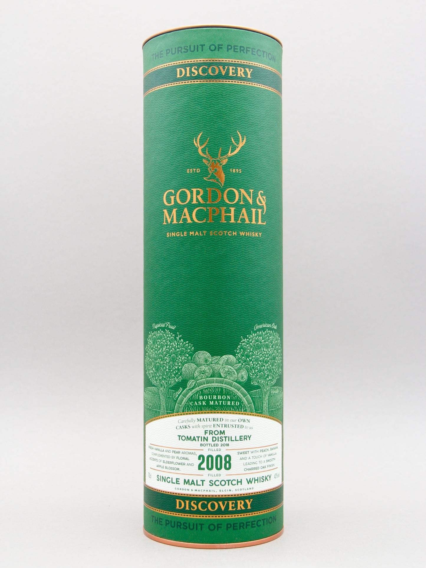 Gordon & Macphail Discovery, Tomatin Distillery Bottled 2008, Single Malt Scotch Whisky (43%, 70cl)