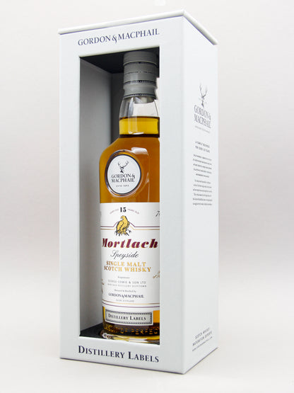 Gordon & Macphail, Distillery Labels, Mortlach 15 Years, Single Malt Scotch Whisky (43%, 70cl)