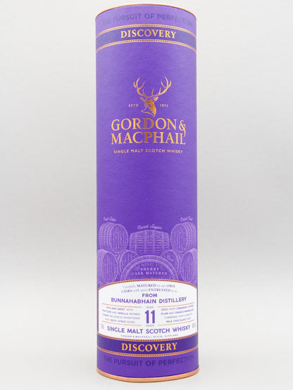 Gordon & Macphail Discovery, Bunnahabhain Distillery 11 Years, Single Malt Scotch Whisky (43%, 70cl)